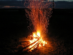 У костра на Днестре