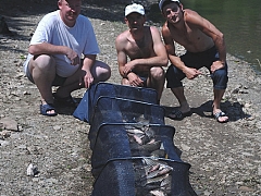 Улов леща на Днестре