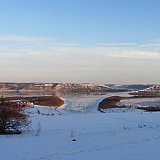 Днестр,Бакота, зима 2013...